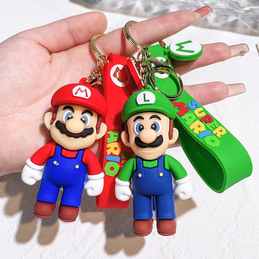 Super Mario Bros 3D Cartoon Keychain